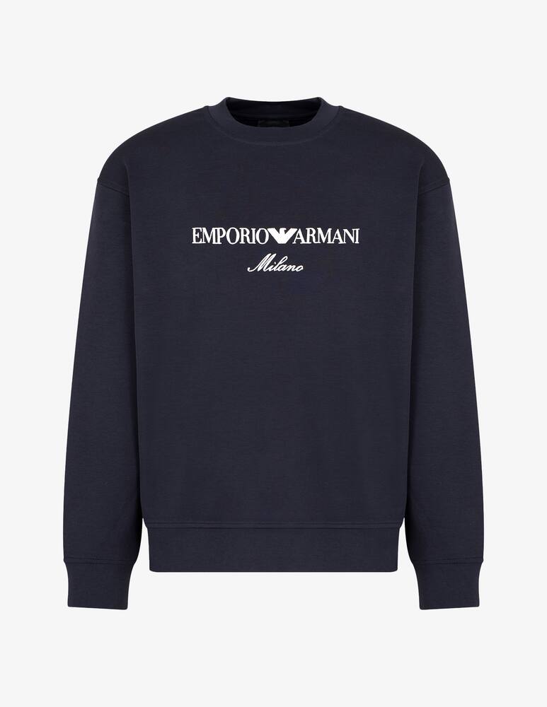 rinascente Emporio Armani Milano logo sweatshirt