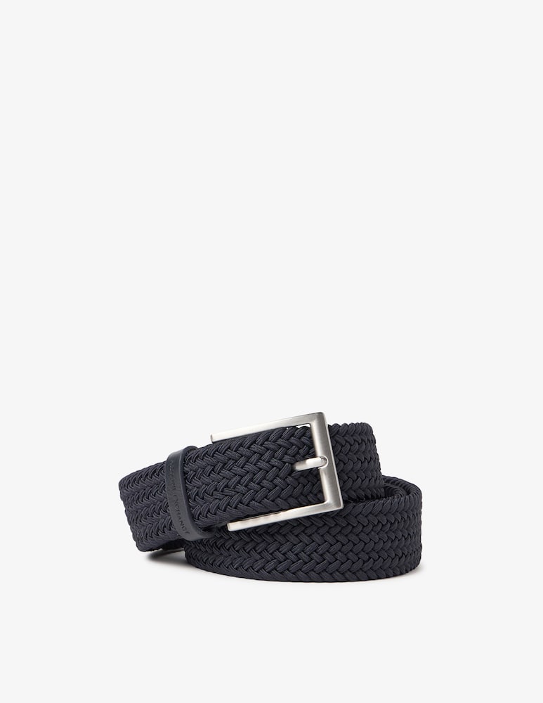 rinascente Armani Exchange Woven stretch belt