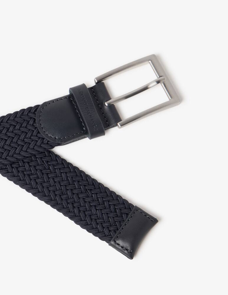 rinascente Armani Exchange Woven stretch belt
