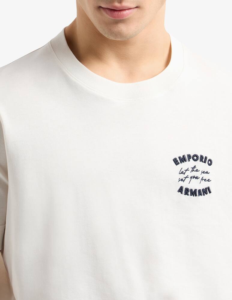 rinascente Emporio Armani Let the sea t-shirt