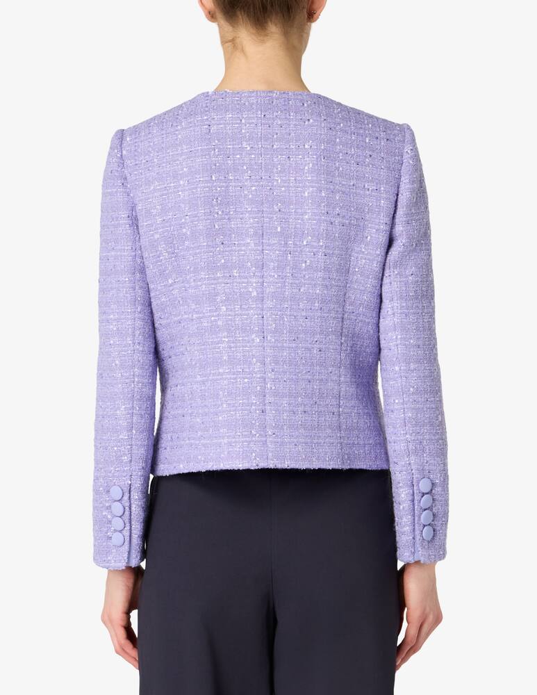rinascente Emporio Armani Tweed button jacket
