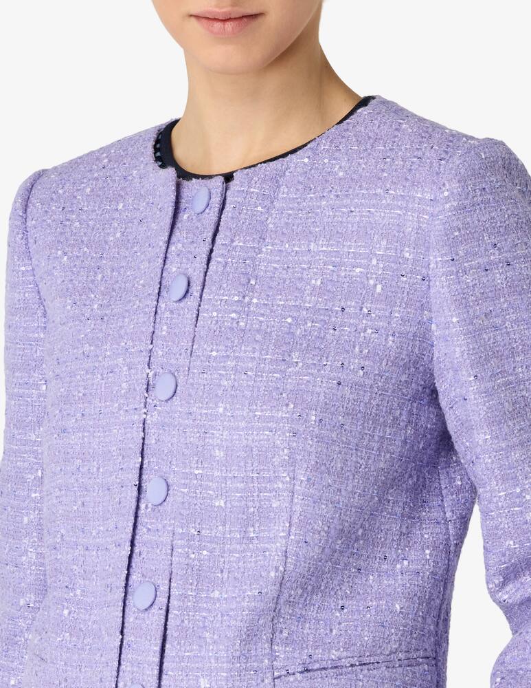 rinascente Emporio Armani Tweed button jacket