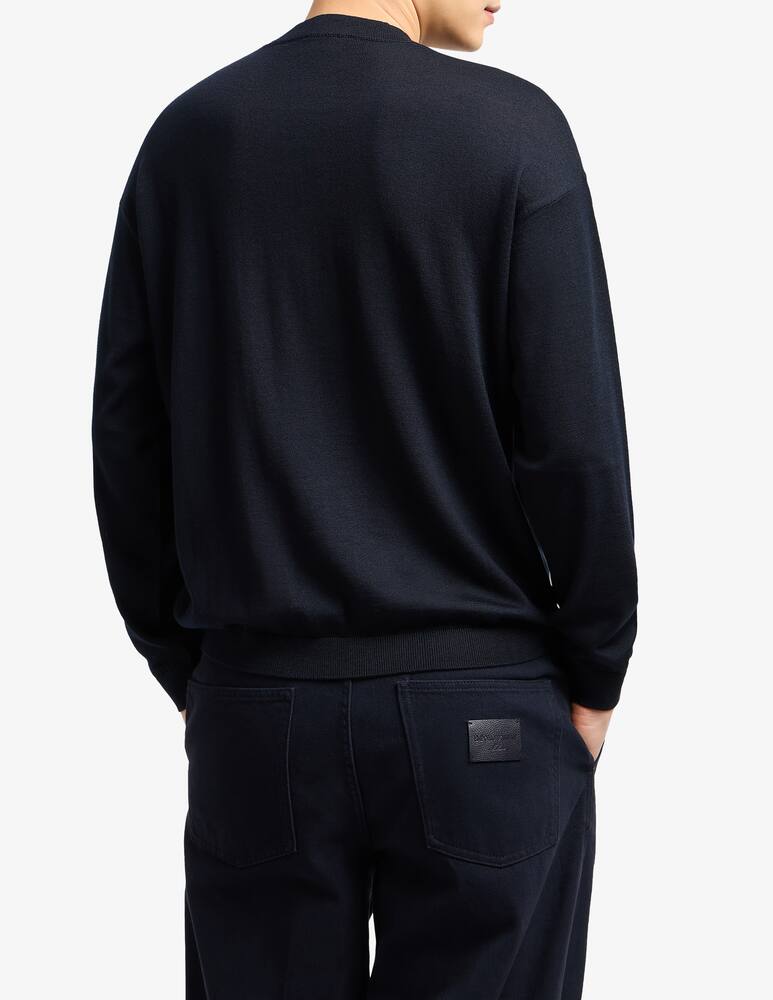 rinascente Emporio Armani Maglia lana lettering