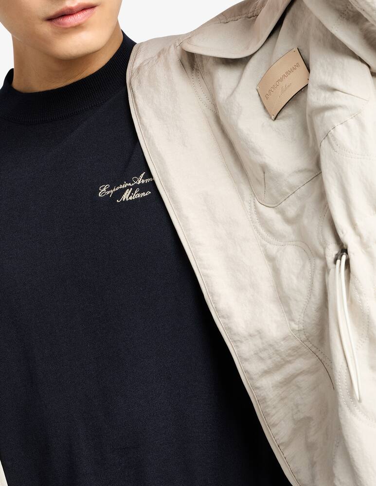 rinascente Emporio Armani Maglia lana lettering