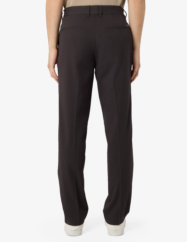 rinascente Emporio Armani Chino cotton twill trousers