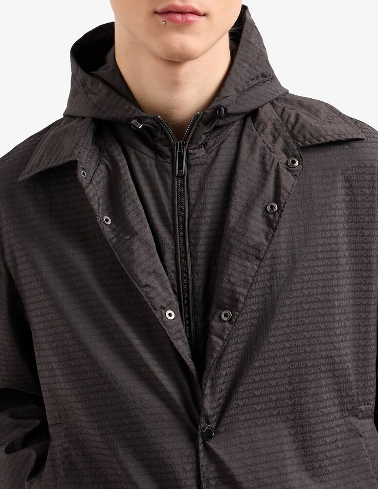 rinascente Emporio Armani Giacca reversibile cappuccio