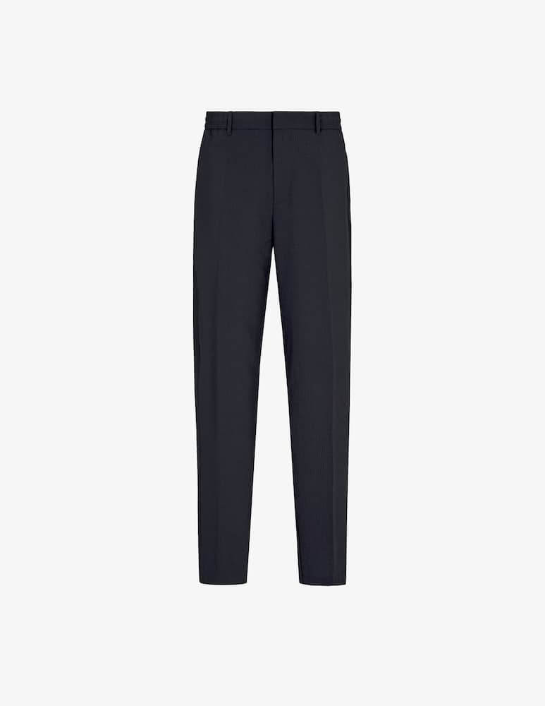 rinascente Emporio Armani Seersucker trousers