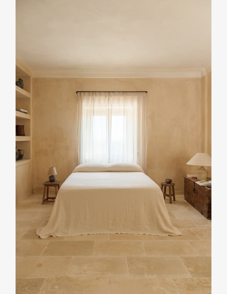 rinascente Dalfilo Double Linen Bedspread