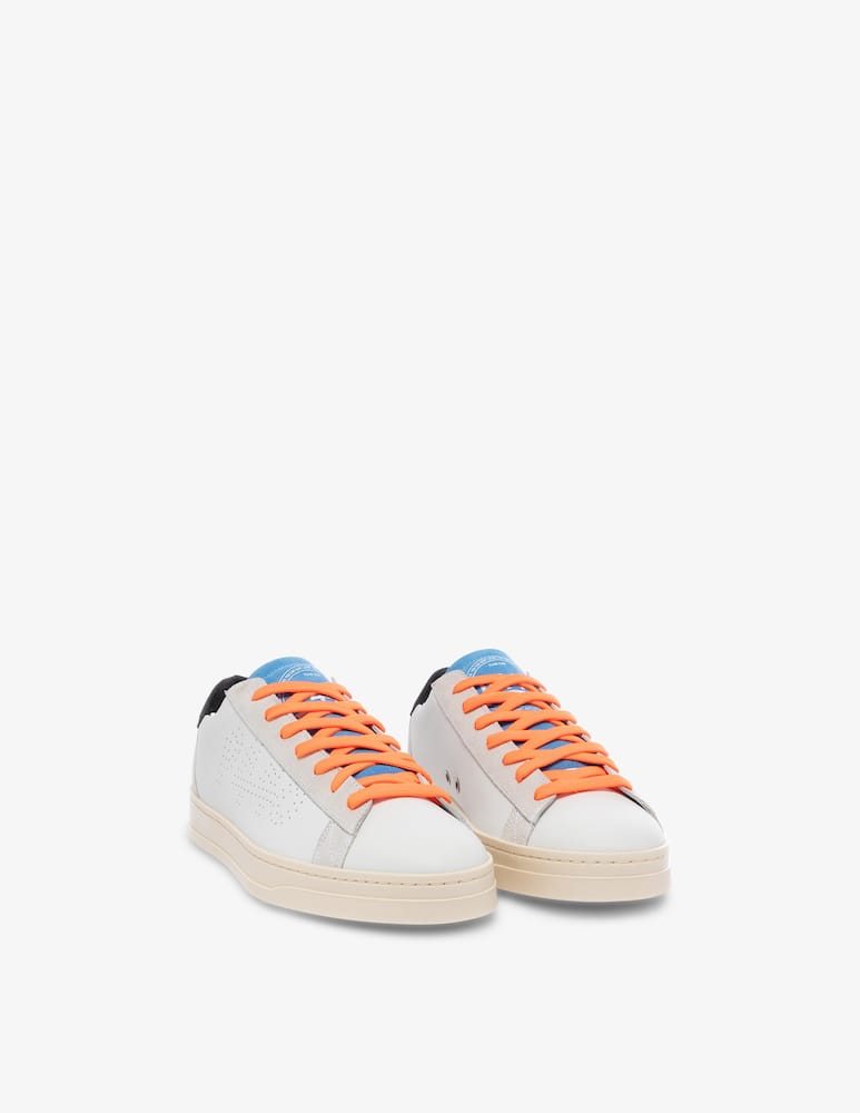 rinascente P448 Scarpe jack low logo retro suede