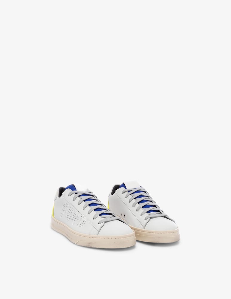 rinascente P448 Scarpe jack low logo retro suede