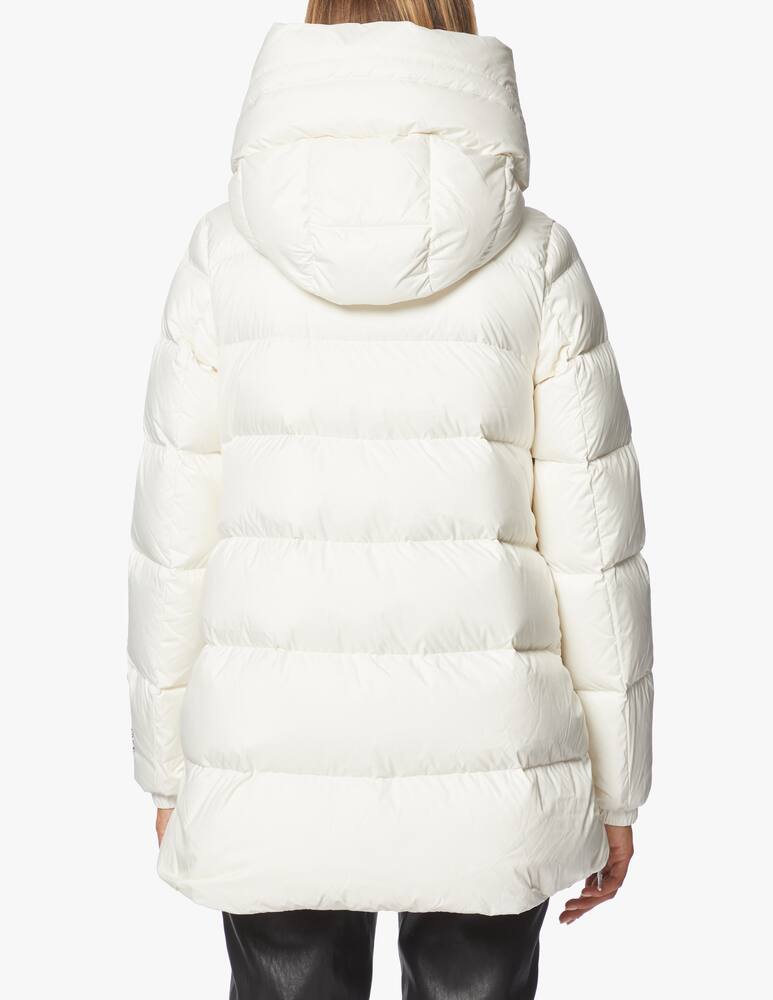 rinascente Add Hooded cape down jacket