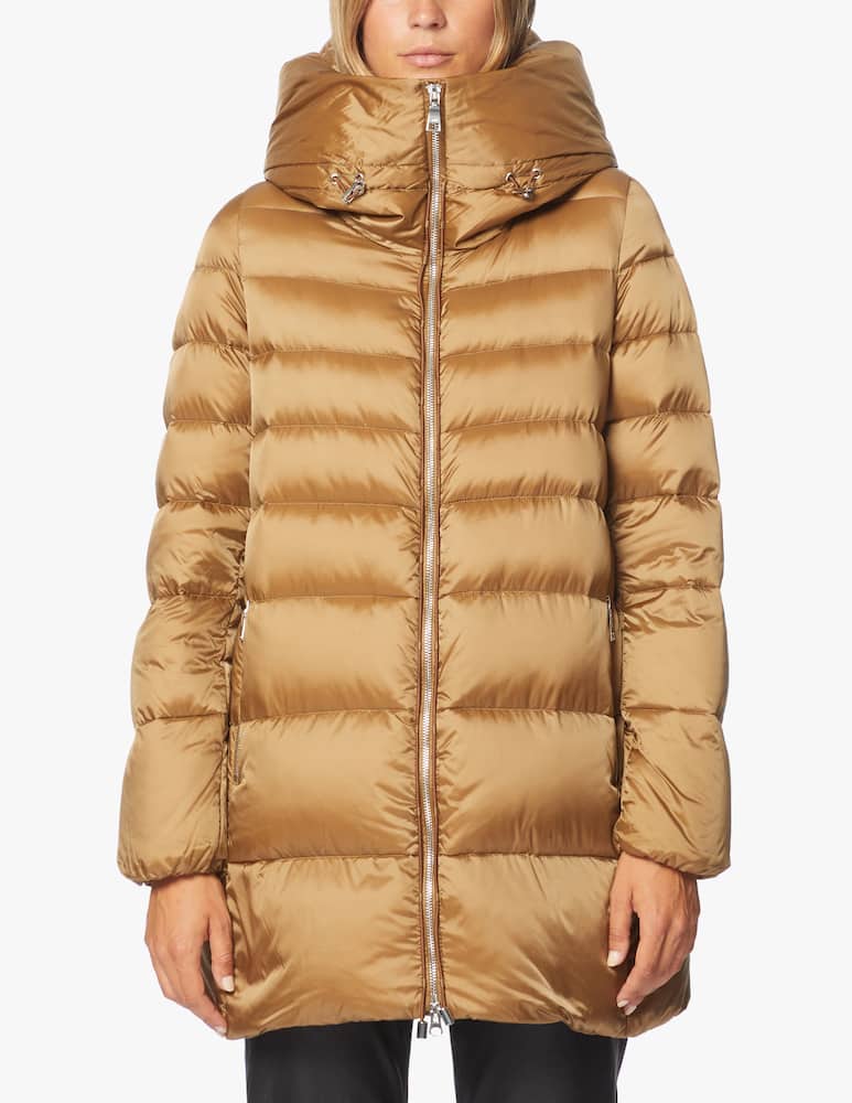 rinascente Add Piumino midi con cappuccio