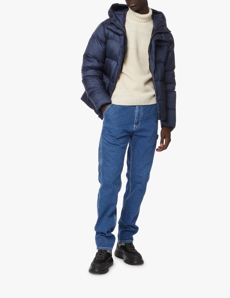 rinascente Add Hoody retro shimmer down jacket