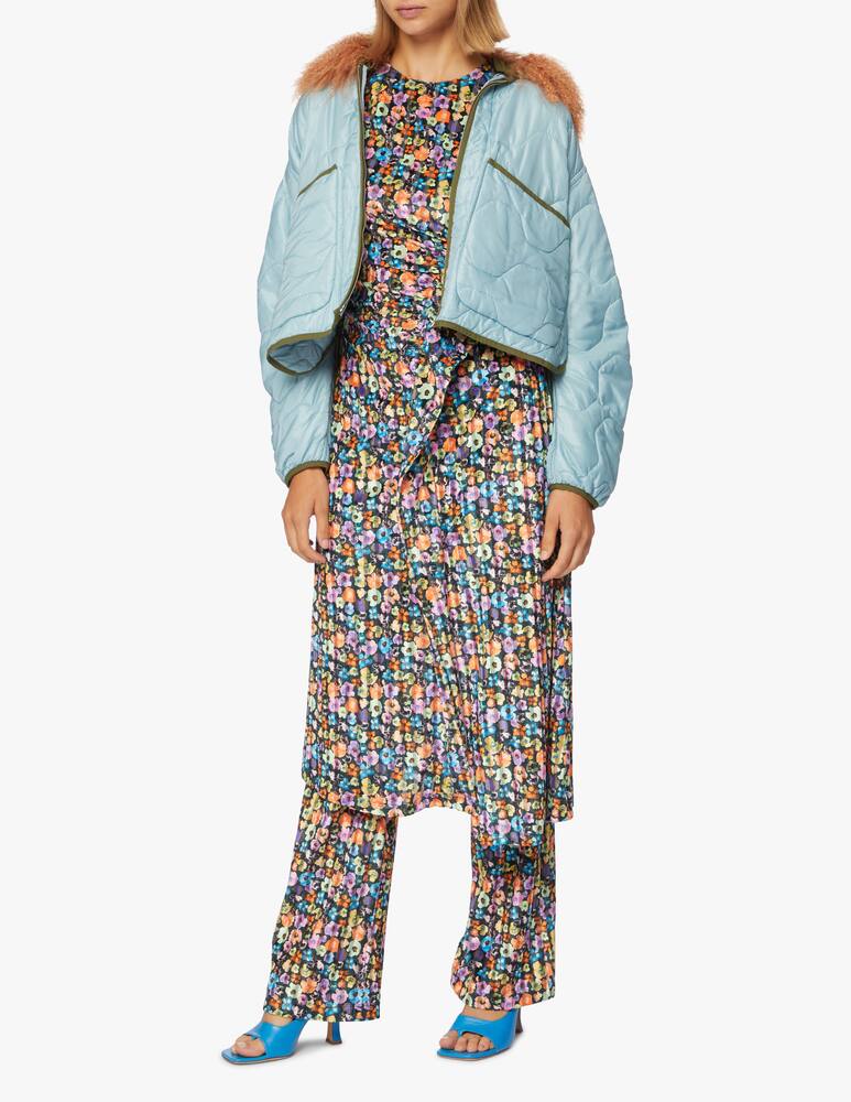 rinascente A44 Giacca corta trapuntata con collo staccabile