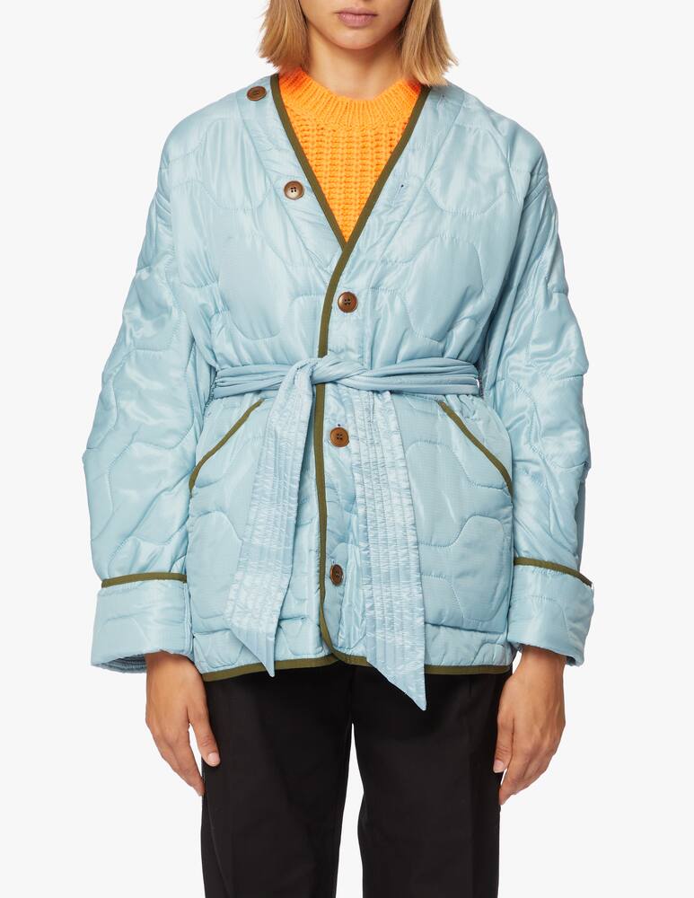 rinascente A44 Cappotto trapuntato con cintura