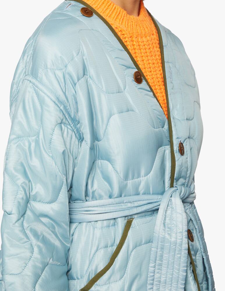 rinascente A44 Cappotto trapuntato con cintura