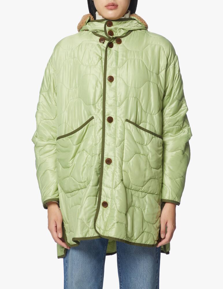 rinascente A44 Cappotto trapuntato con cappuccio staccabile