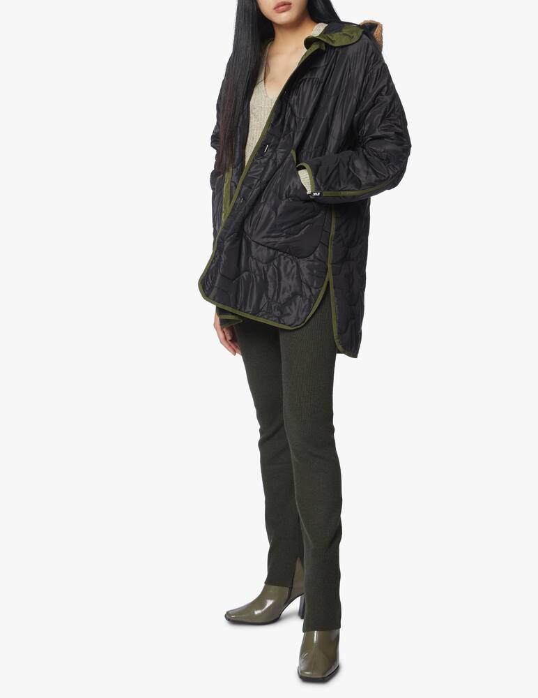 rinascente A44 Cappotto trapuntato con cappuccio staccabile