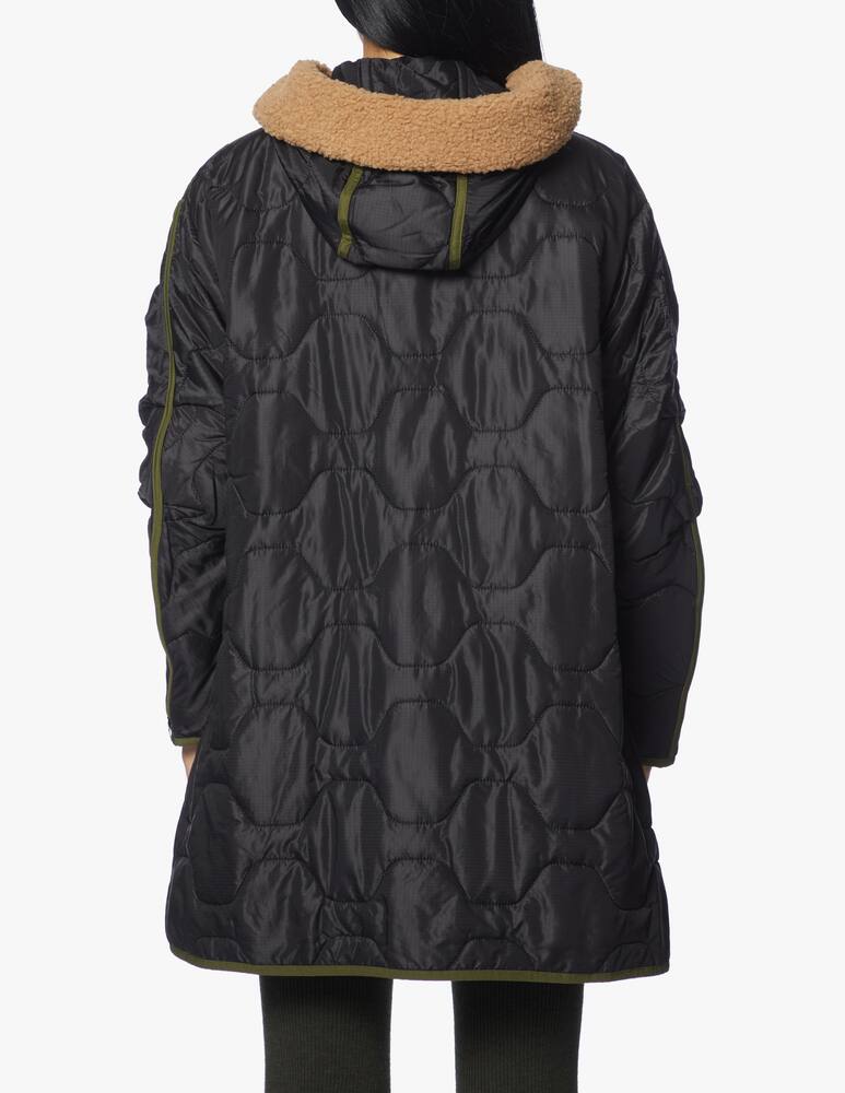 rinascente A44 Cappotto trapuntato con cappuccio staccabile