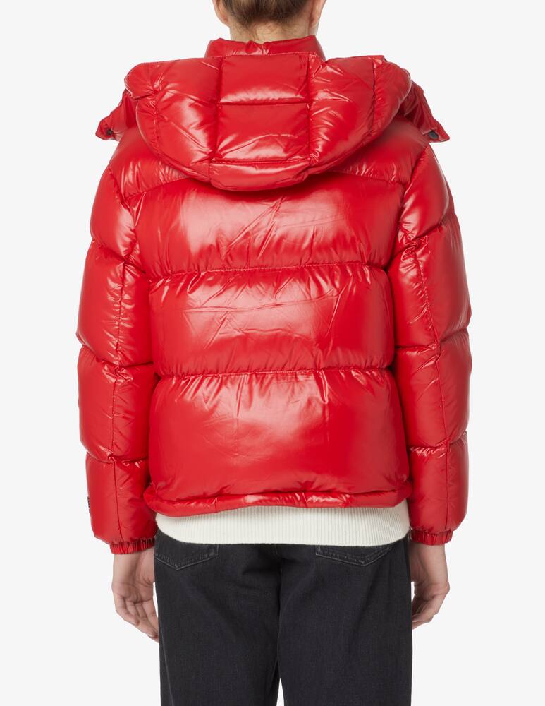 rinascente Add Piumino corto cappuccio staccabile - Rosso