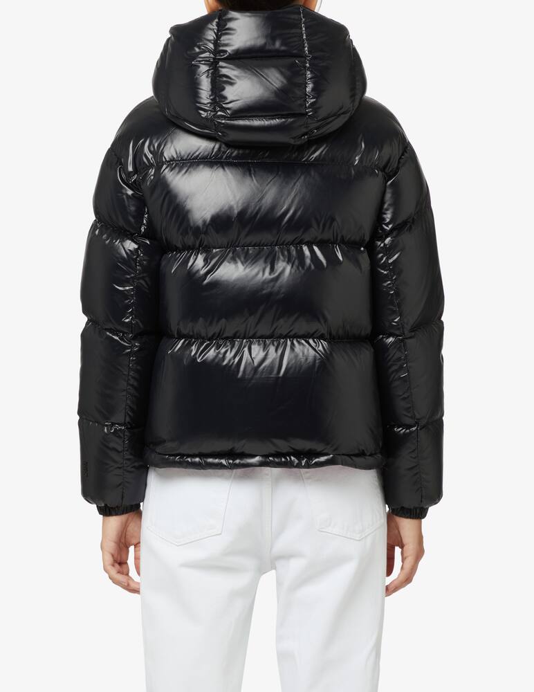 rinascente Add Short down jacket with detachable cuff - Black