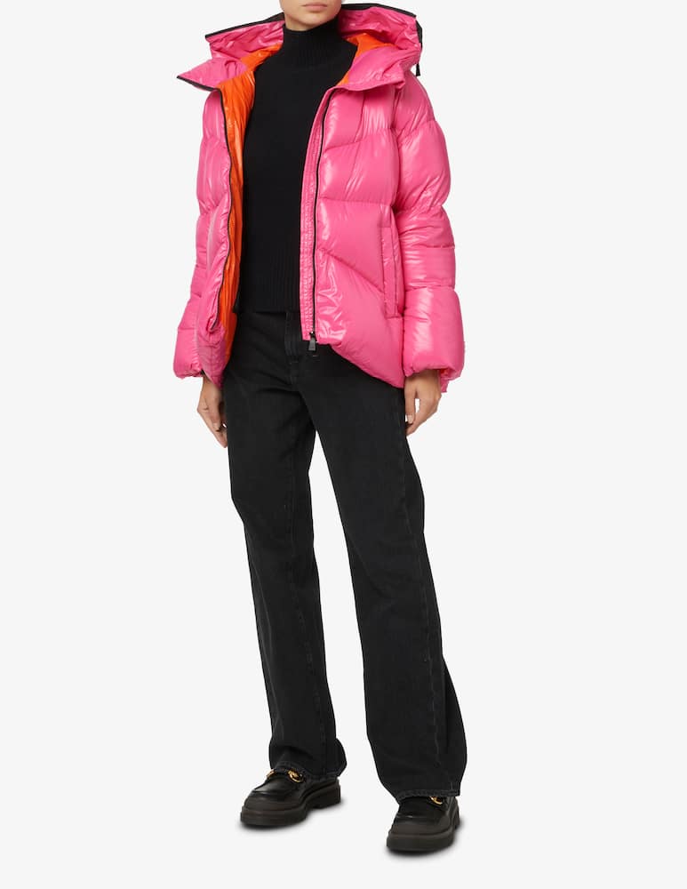 rinascente Add Hooded down jacket - Pink