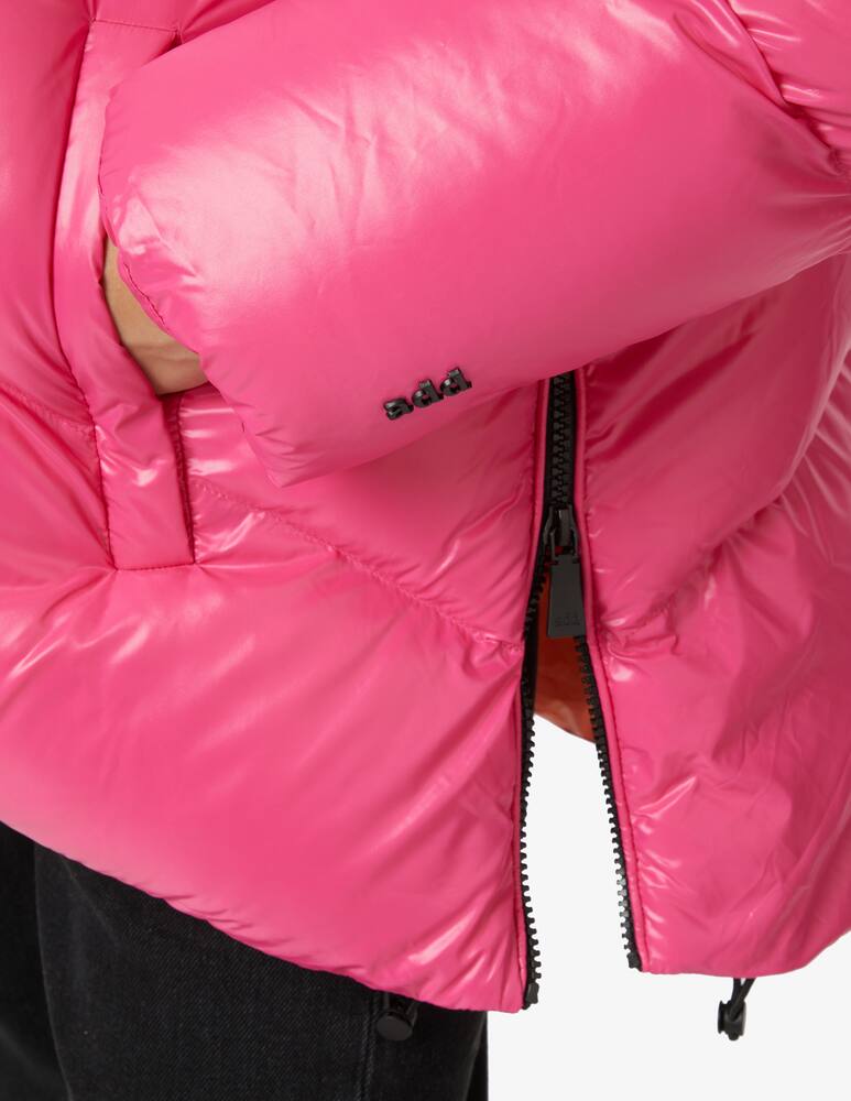 rinascente Add Hooded down jacket - Pink