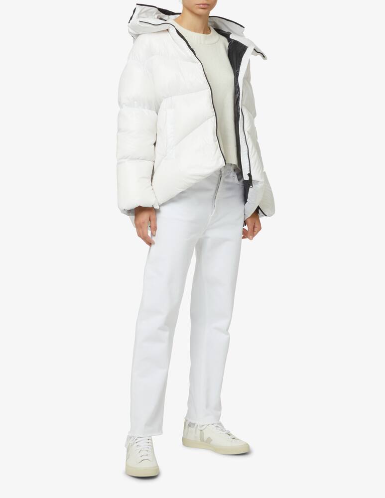 rinascente Add Hooded down jacket - White