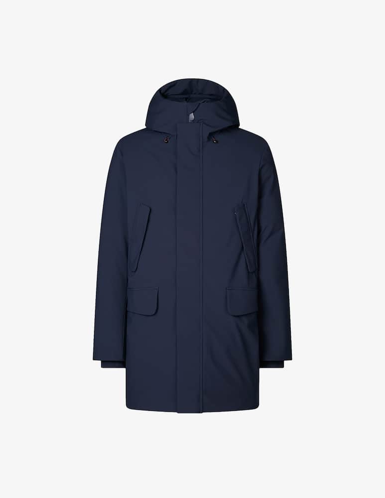 Save The Duck Giacca con cappuccio parka liscio lungo - immagine 3 Save The Duck Giacca con cappuccio parka liscio lungo - immagine 3