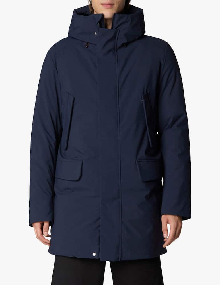 Save The Duck Giacca con cappuccio parka liscio lungo - immagine 1 Save The Duck Giacca con cappuccio parka liscio lungo - immagine 1