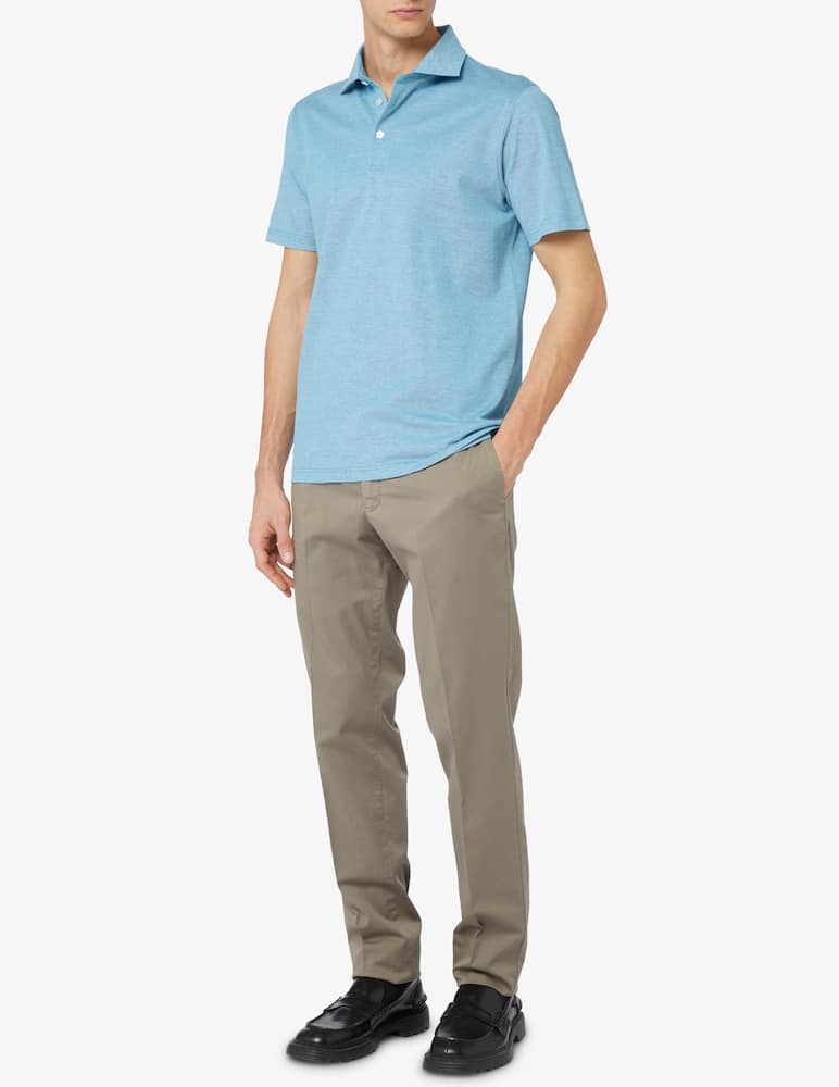 PT Pantaloni Torino Pantaloni slim fit raso stretch - immagine 2 PT Pantaloni Torino Pantaloni slim fit raso stretch - immagine 2