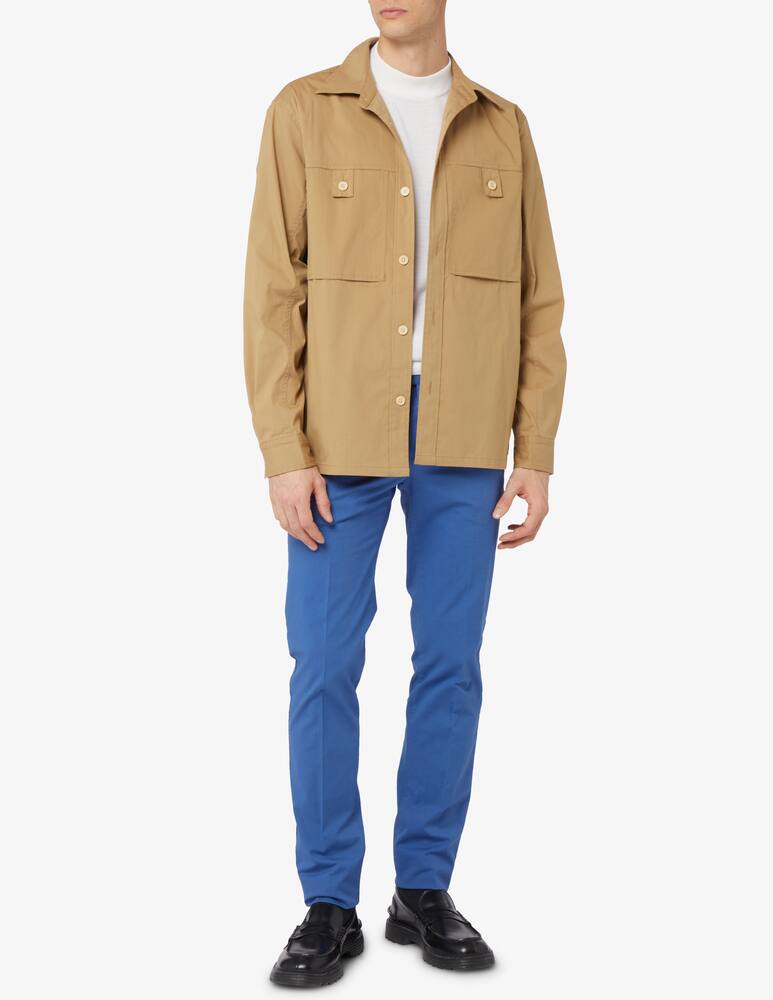 rinascente PT Pantaloni Torino Slim fit light gabardine trousers