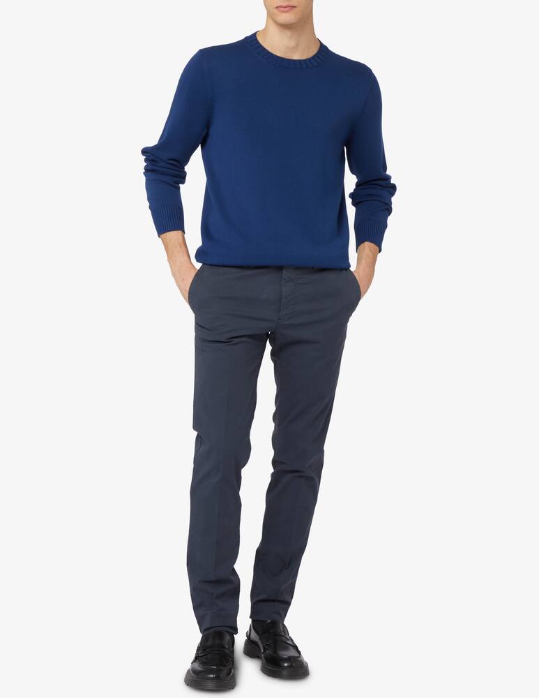 rinascente PT Pantaloni Torino Slim fit light gabardine trousers