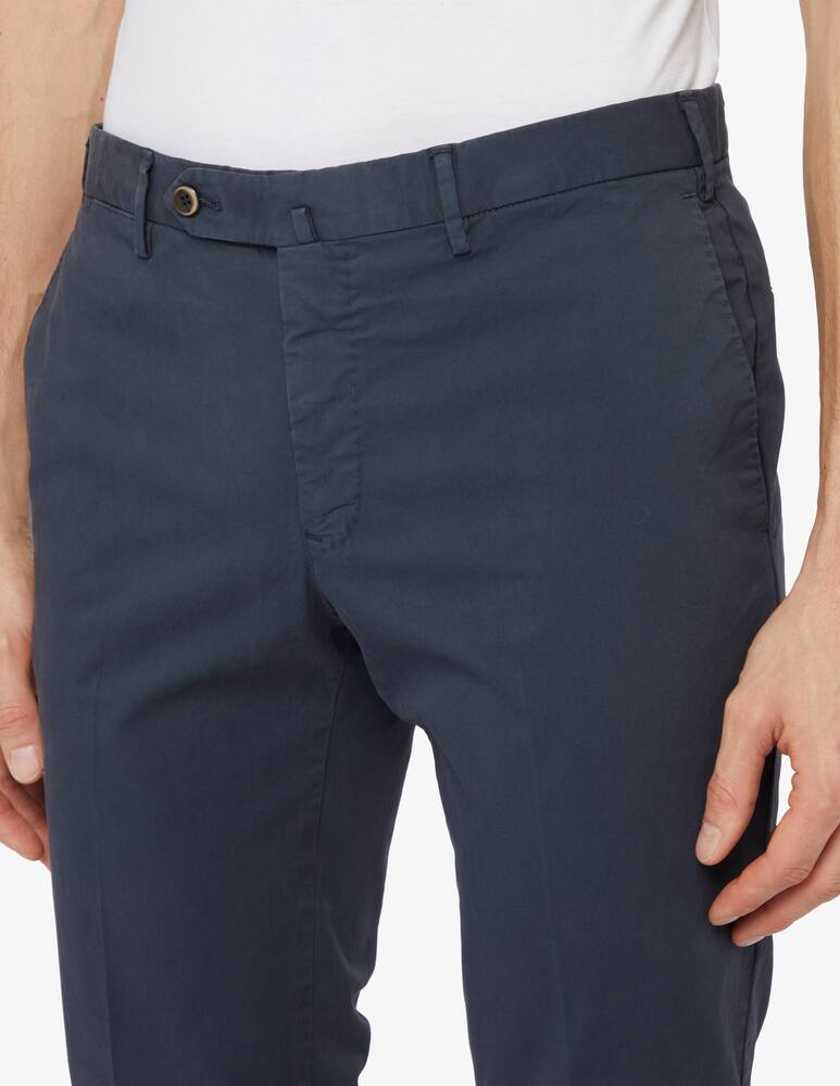rinascente PT Pantaloni Torino Slim fit light gabardine trousers