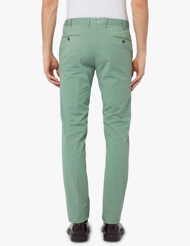 PT Pantaloni Torino Slim fit light gabardine trousers - picture 1