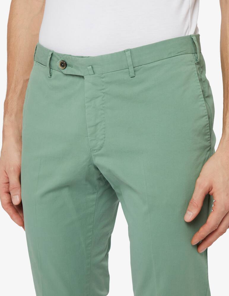PT Pantaloni Torino Slim fit light gabardine trousers - picture 4