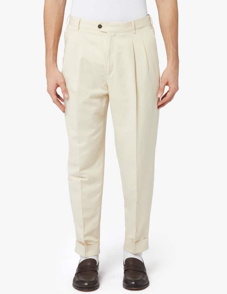PT Pantaloni Torino Pantaloni reporter washed gabardine - immagine 1 PT Pantaloni Torino Pantaloni reporter washed gabardine - immagine 1