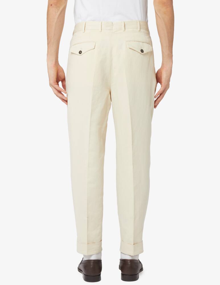 rinascente PT Pantaloni Torino Reporter washed gabardine trousers