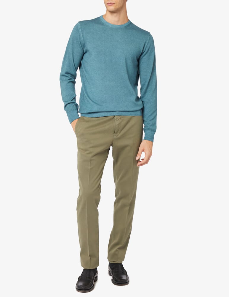 PT Pantaloni Torino Pantalone slim microstruttura - immagine 2