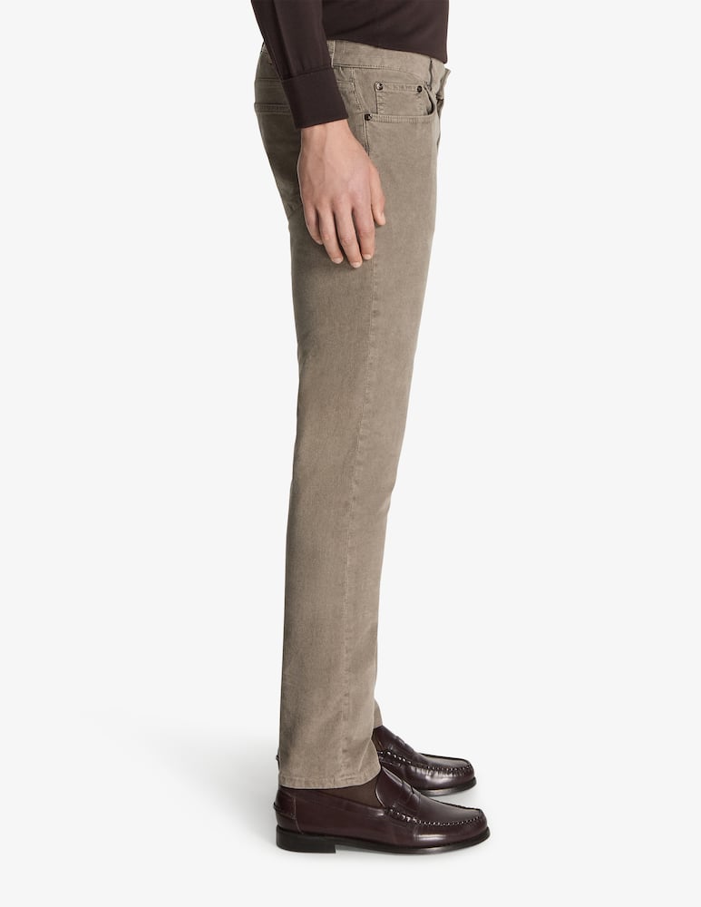PT Pantaloni Torino Swing cinque tasche slim velluto 1000r - immagine 2 PT Pantaloni Torino Swing cinque tasche slim velluto 1000r - immagine 2
