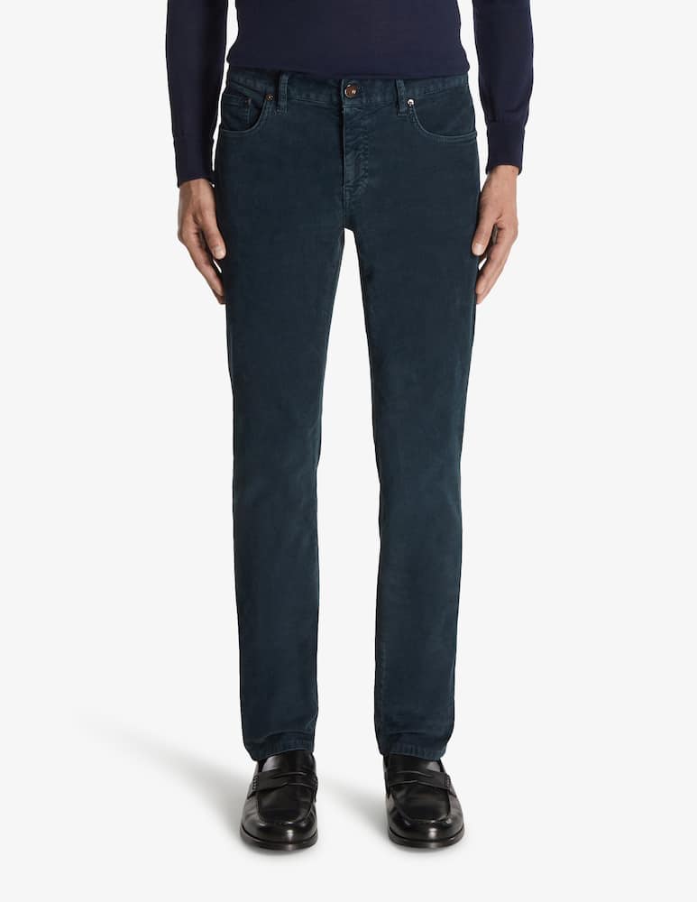 PT Pantaloni Torino Swing cinque tasche slim velluto 1000r - immagine 1 PT Pantaloni Torino Swing cinque tasche slim velluto 1000r - immagine 1