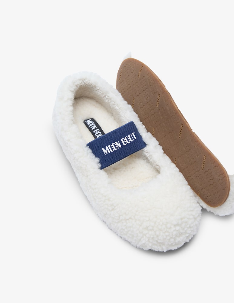 Moon Boot Shearling ballerina flats - picture 6