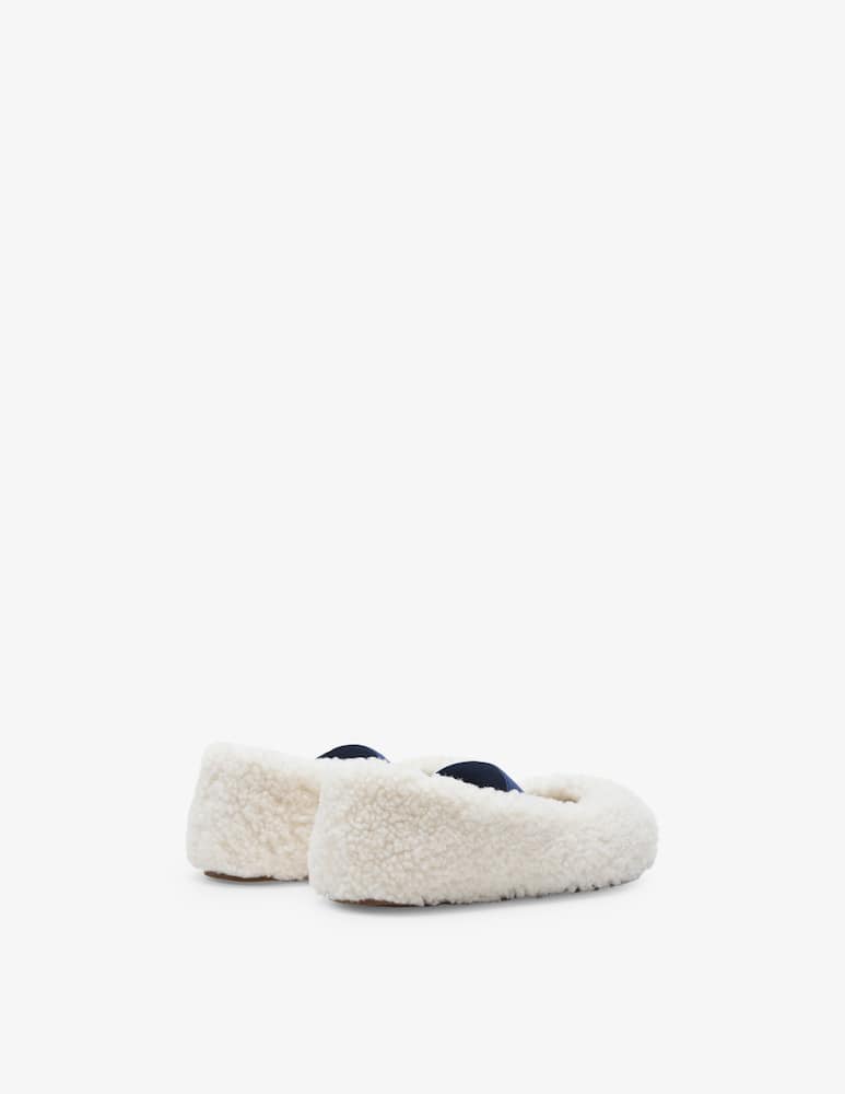 Moon Boot Shearling ballerina flats - picture 7