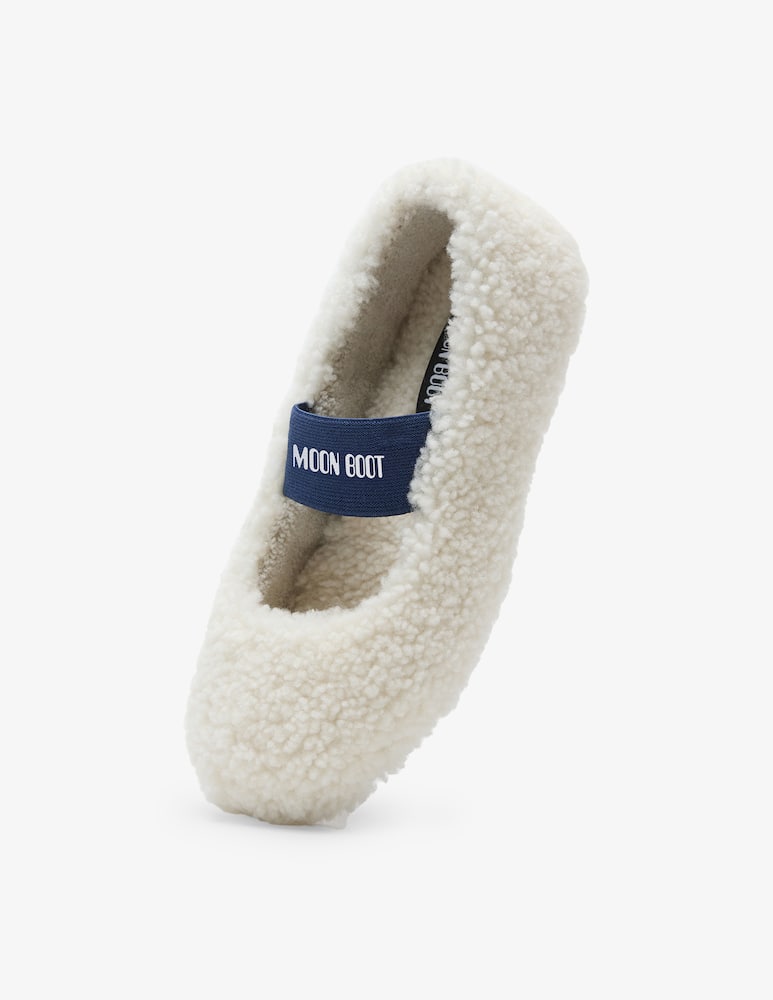 Moon Boot Shearling ballerina flats - picture 8