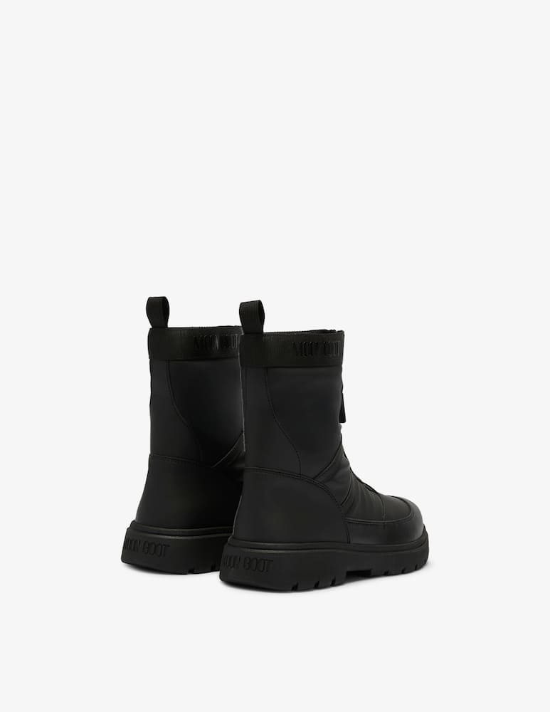 rinascente Moon Boot Stivali combat con zip