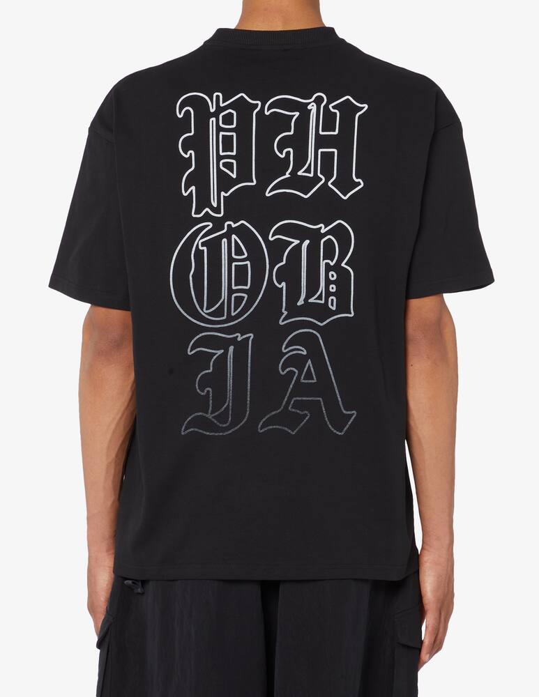 rinascente Phobia T shirt with white mouth print 