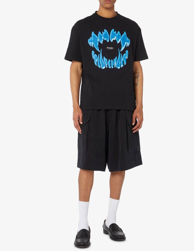 rinascente Phobia Maglietta con stampa blue mouth 