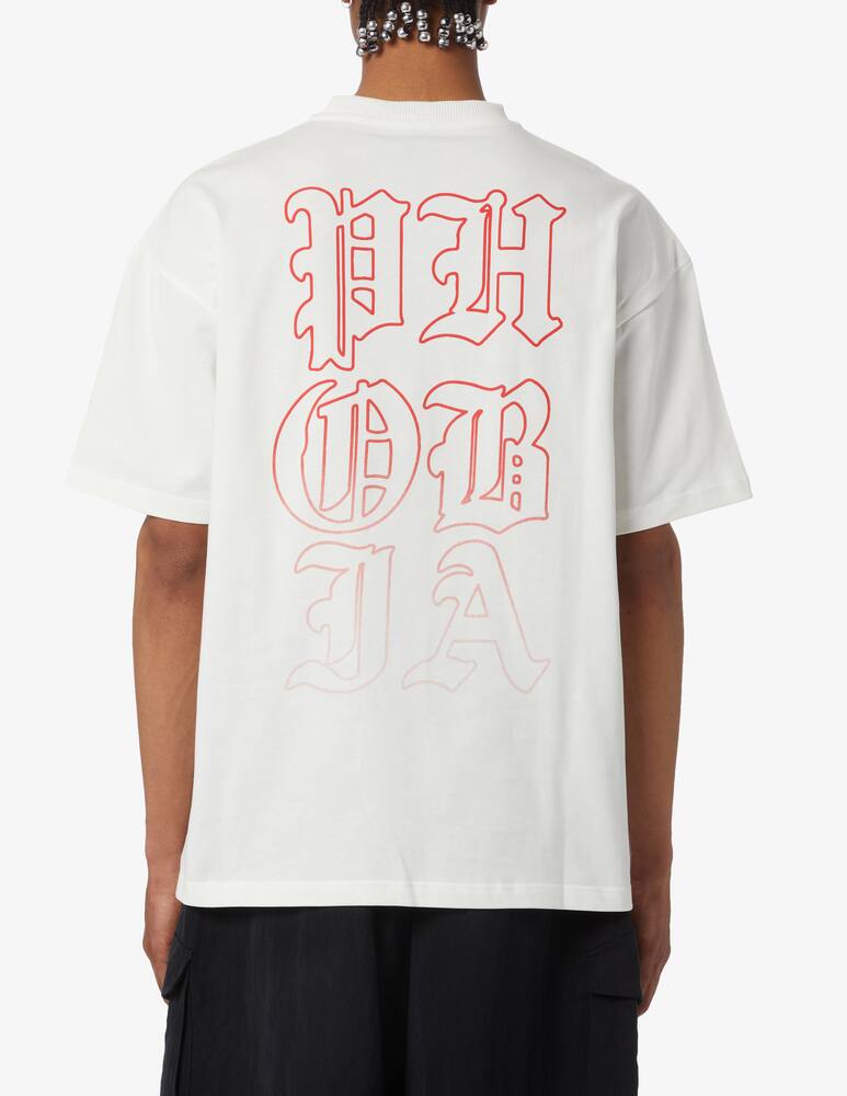 rinascente Phobia T shirt with red mouth print 