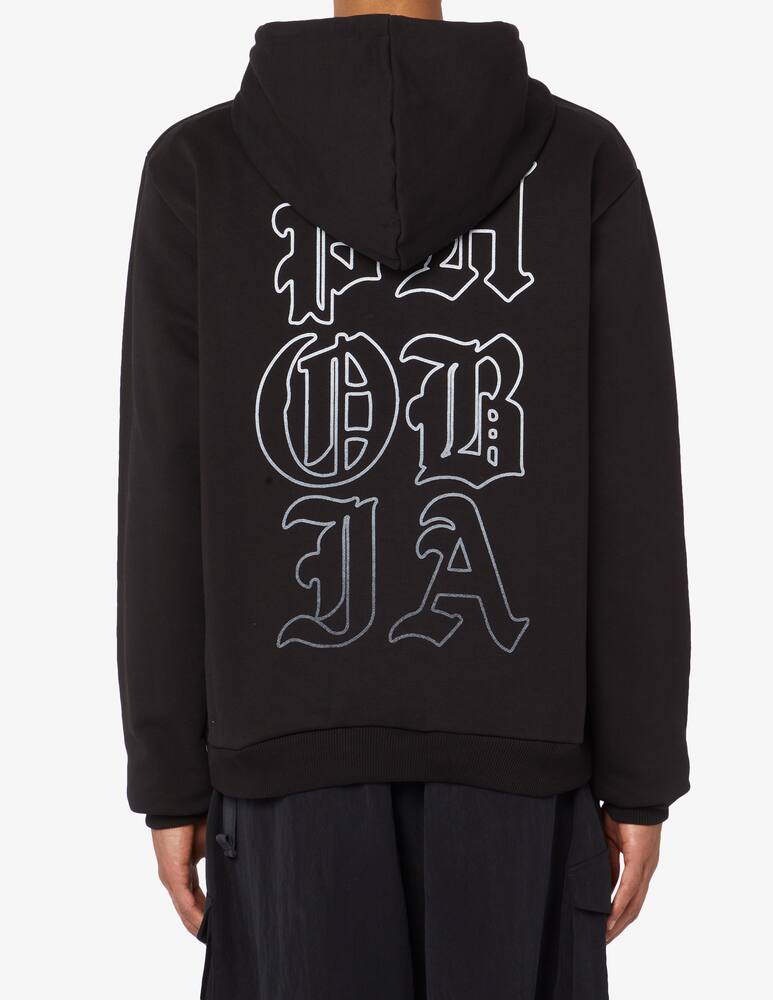 rinascente Phobia Felpa con cappuccio con stampa white mouth 