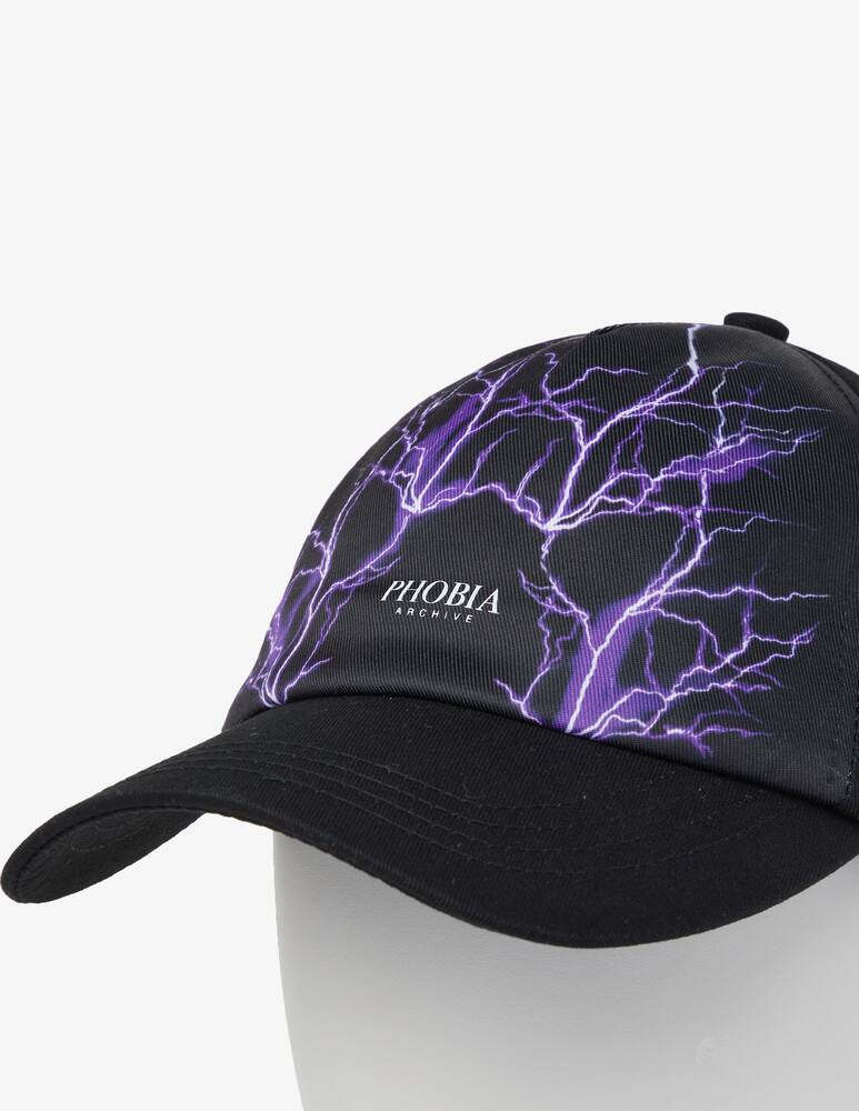 rinascente Phobia Cap with purple lightning